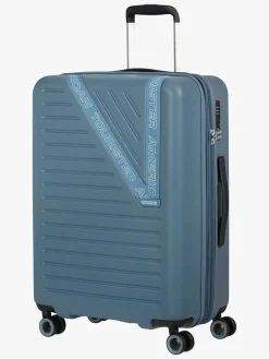 Børn AmericanTourister American Tourister Dynabelt Spinner Kuffert 68L, Rainstorm Blue