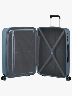 Børn AmericanTourister American Tourister Dynabelt Spinner Kuffert 68L, Rainstorm Blue
