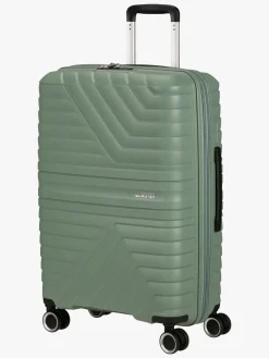 Børn AmericanTourister American Tourister Flytwist Kuffert 63-73L, Botanic Green