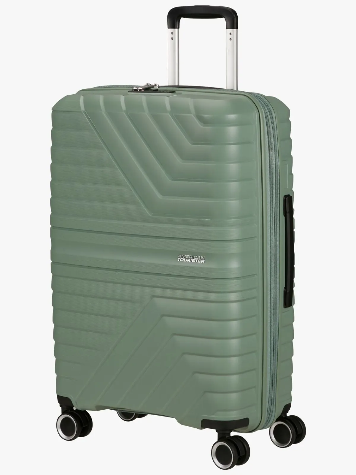 Børn AmericanTourister American Tourister Flytwist Kuffert 63-73L, Botanic Green