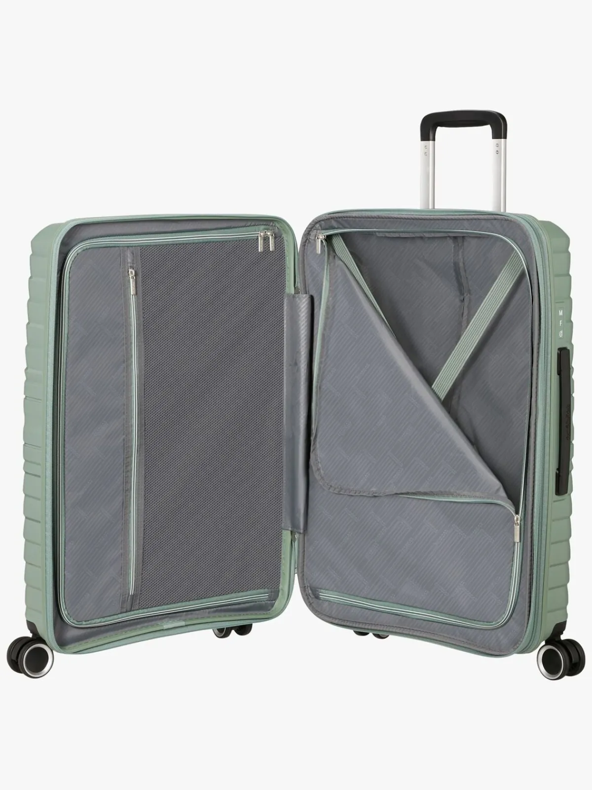 Børn AmericanTourister American Tourister Flytwist Kuffert 63-73L, Botanic Green