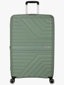 Børn AmericanTourister American Tourister Flytwist Kuffert 101-117L, Botanic Green