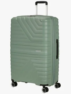 Børn AmericanTourister American Tourister Flytwist Kuffert 101-117L, Botanic Green