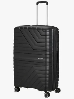 Børn AmericanTourister American Tourister Flytwist Kuffert 101-117L, Shadow Black