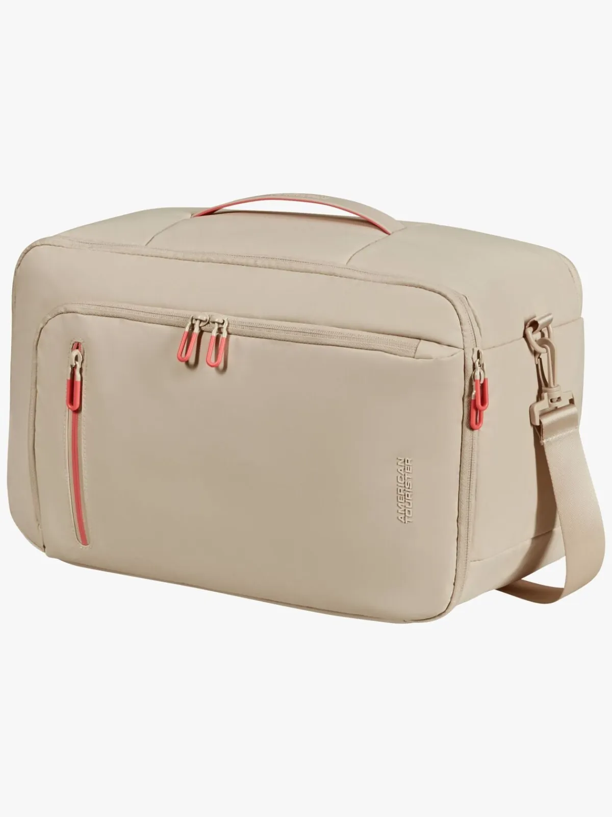 Børn AmericanTourister American Tourister Puffy POP 3-Way Håndbagage 21L, Beige