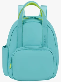 Børn AmericanTourister American Tourister Puffy POP Mini Rygsæk S 8,5L, Dusty Turquoise