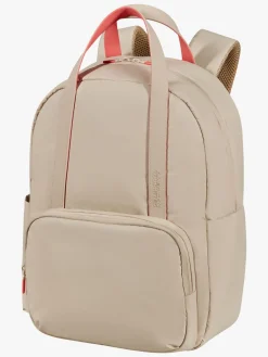 Tasker|AmericanTourister American Tourister Puffy POP Laptop Rygsæk M 21L, Beige Beige/Orange