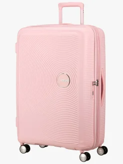 Børn AmericanTourister American Tourister Soundbox Spinner Kuffert 97L, Pastel Pink