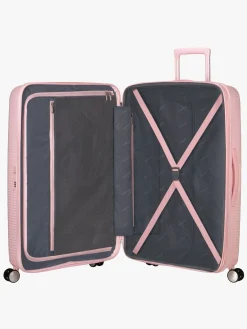 Børn AmericanTourister American Tourister Soundbox Spinner Kuffert 97L, Pastel Pink