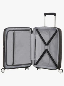 Børn AmericanTourister Tasker-American Tourister Soundbox Spinner Kuffert 35,5L, Bass Black