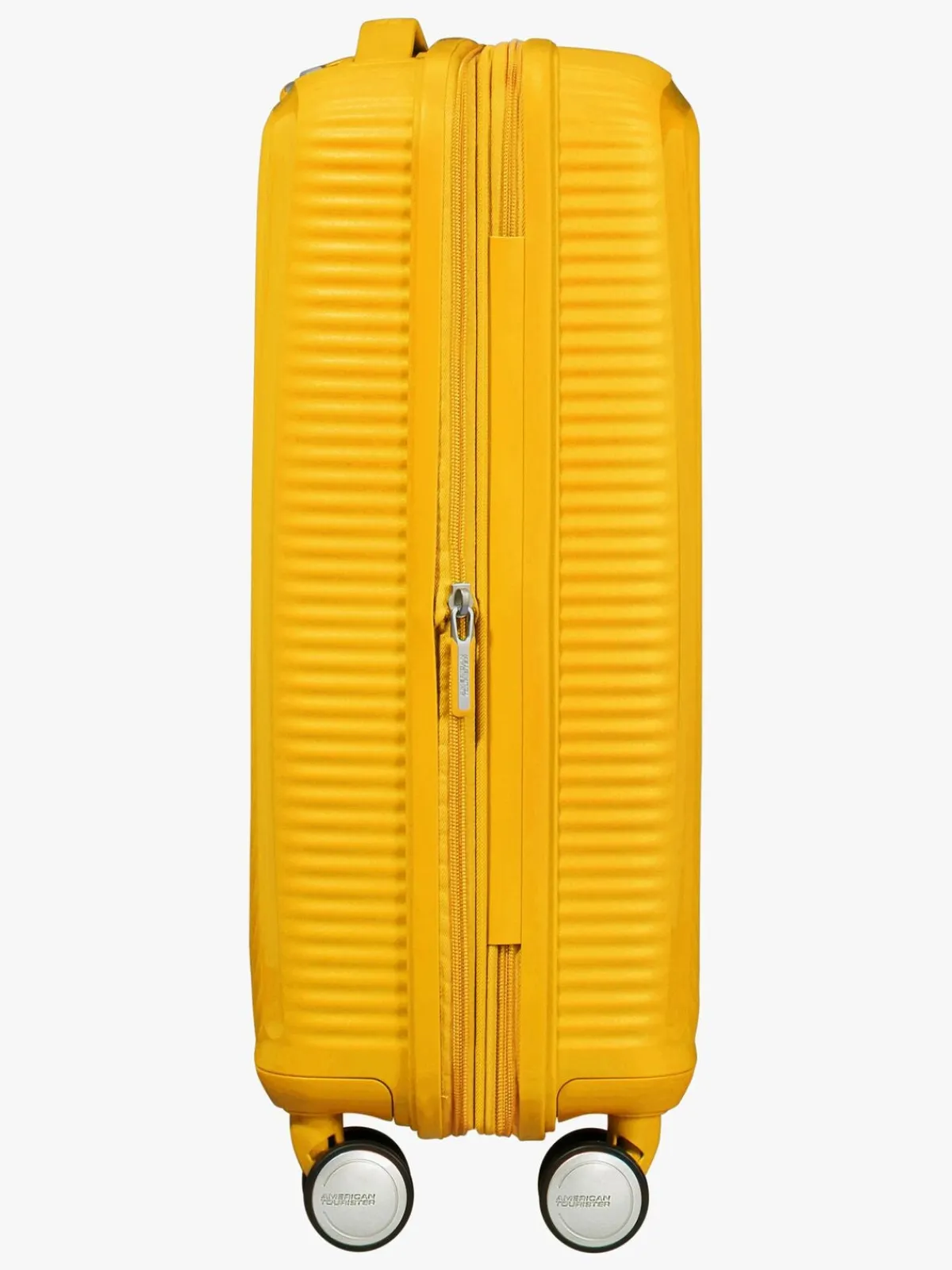 Børn AmericanTourister American Tourister Soundbox Spinner Rejsekuffert 35.5L, Golden Yellow