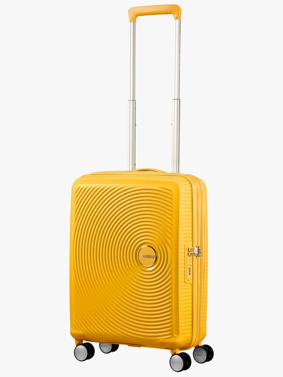 Børn AmericanTourister American Tourister Soundbox Spinner Rejsekuffert 35.5L, Golden Yellow