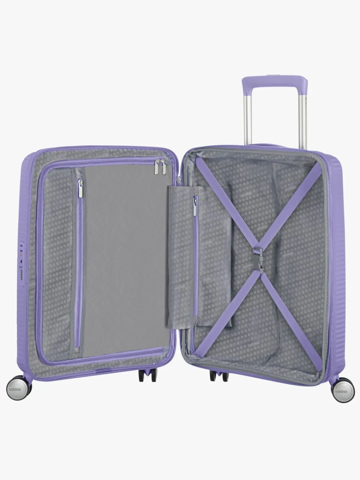 Børn AmericanTourister American Tourister Soundbox Spinner Kuffert 35,5-41L, Lavender
