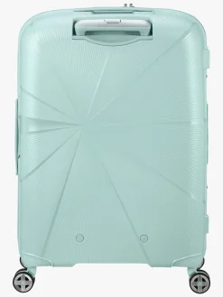 Børn AmericanTourister American Tourister StarVibe Spinner Kuffert 70-77L, Metallic Surf Blue