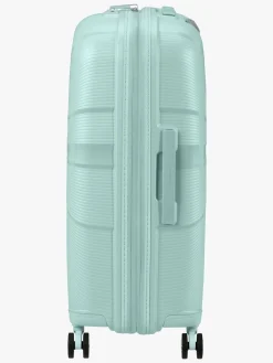 Børn AmericanTourister American Tourister StarVibe Spinner Kuffert 70-77L, Metallic Surf Blue
