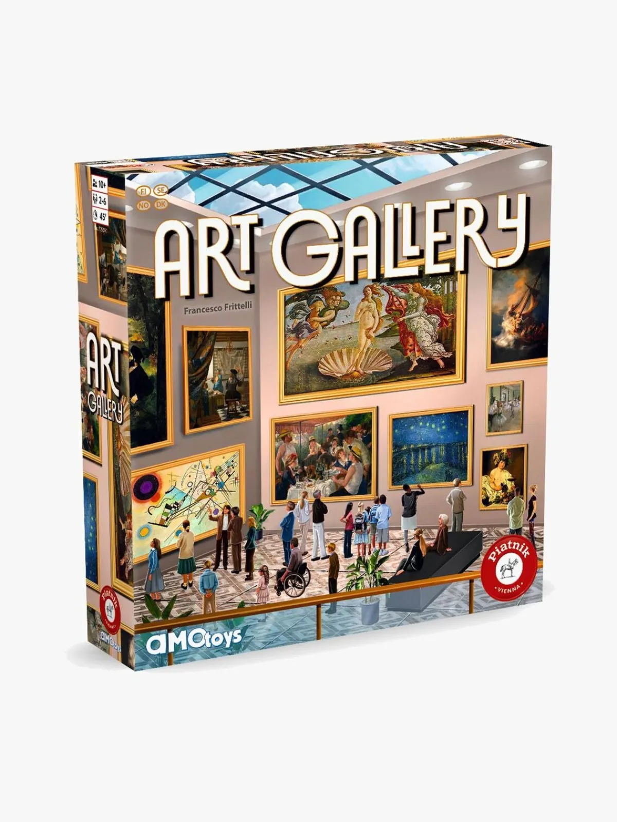 AMOGames Spil & Puslespil-Amo Games Art Gallery Spil