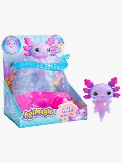 Animagic Vandlegetøj-Let's Glo Axolotl Bubble Reff Badelegetøj