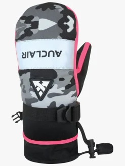 Børn Auclair Tilbehør|Vintertøj-Camo Flash Vanter, Pink/Camo