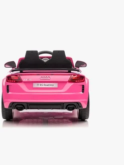 Legetøj Til Børn På 0-10 År|Elbiler & -Køretøjer|Audi TT RS Roaster Elbil, Pink