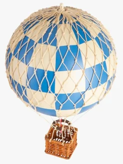 Børn Authentic Models Travels Light Luftballon Ternet Mønster, Blå