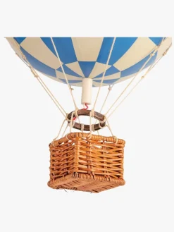 Børn Authentic Models Travels Light Luftballon Ternet Mønster, Blå