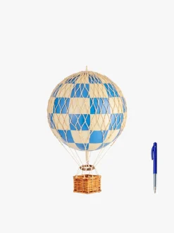Børn Authentic Models Travels Light Luftballon Ternet Mønster, Blå