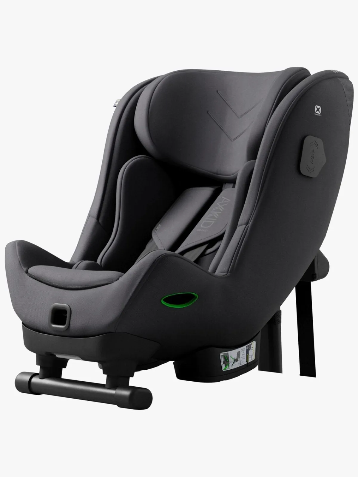 Axkid Autostole 9-36 Kg-Minikid 4 Max Autostol, Arctic Mist Grey