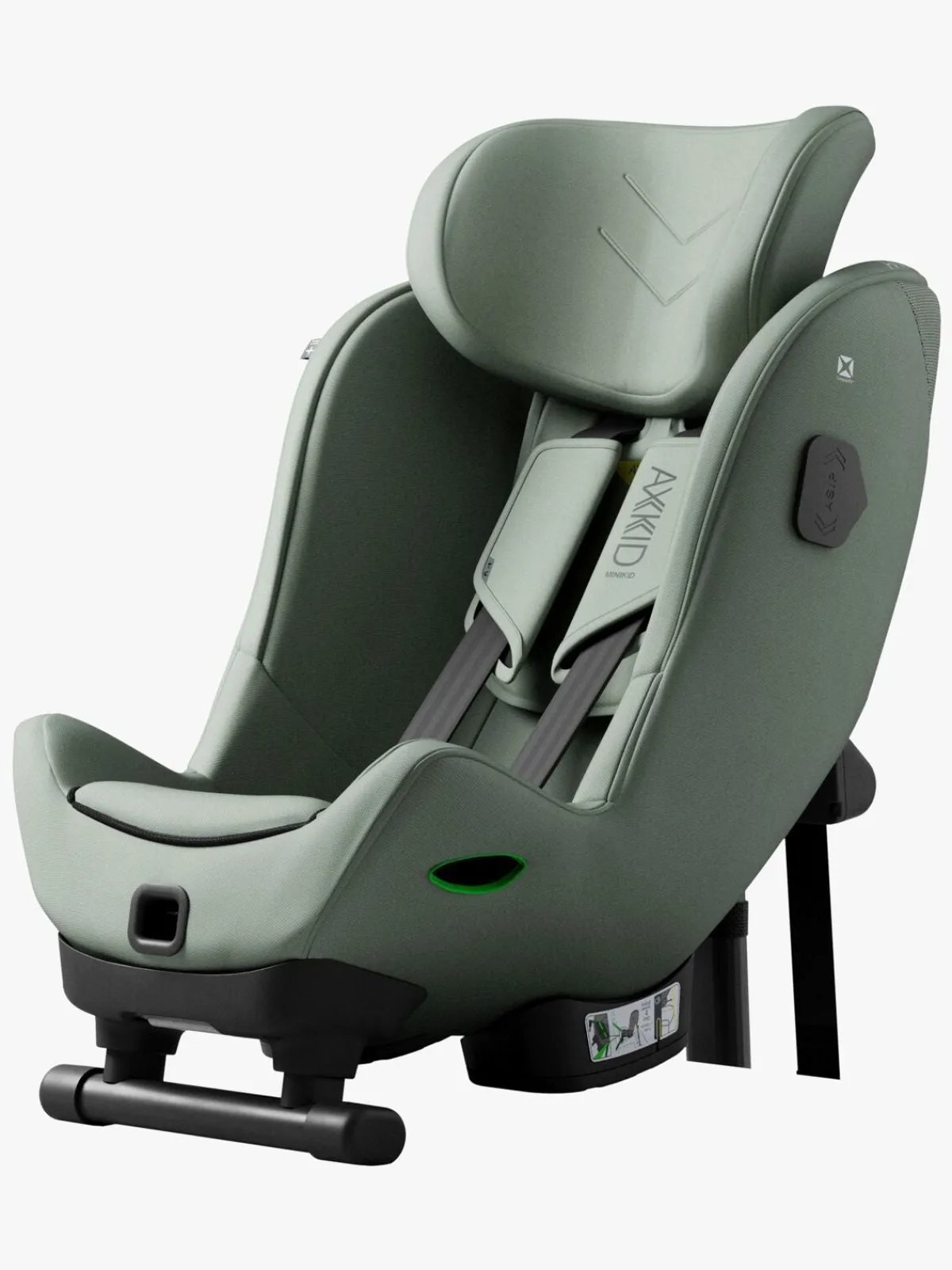 Axkid Autostole 9-36 Kg-Minikid 4 Max Autostol, Nordic Bloom Green
