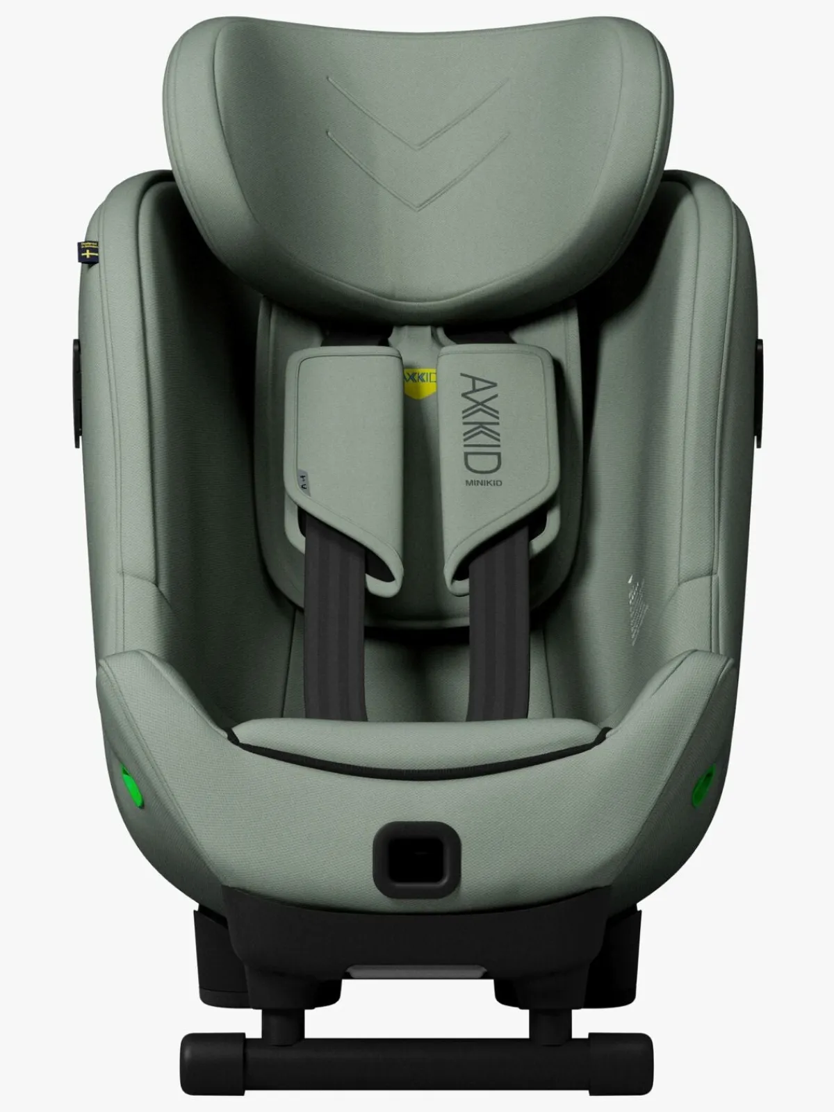 Axkid Autostole 9-36 Kg-Minikid 4 Max Autostol, Nordic Bloom Green