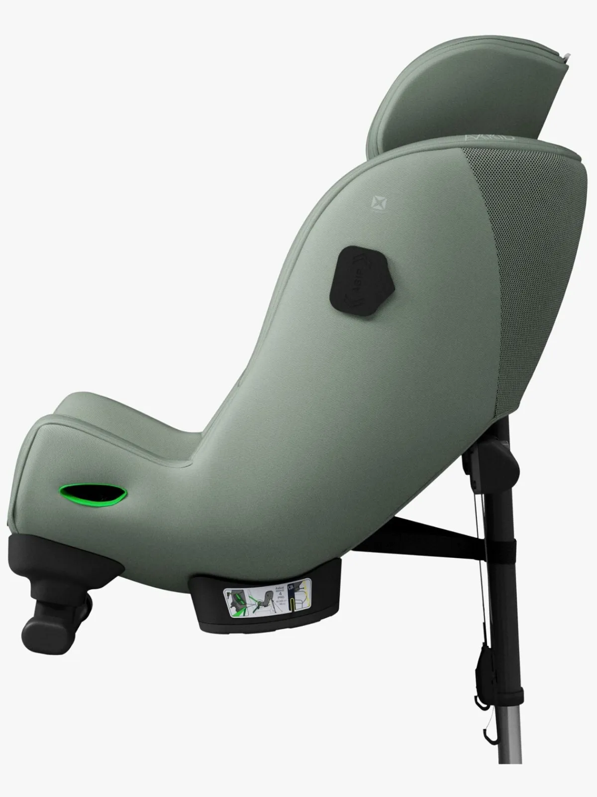 Axkid Autostole 9-36 Kg-Minikid 4 Max Autostol, Nordic Bloom Green