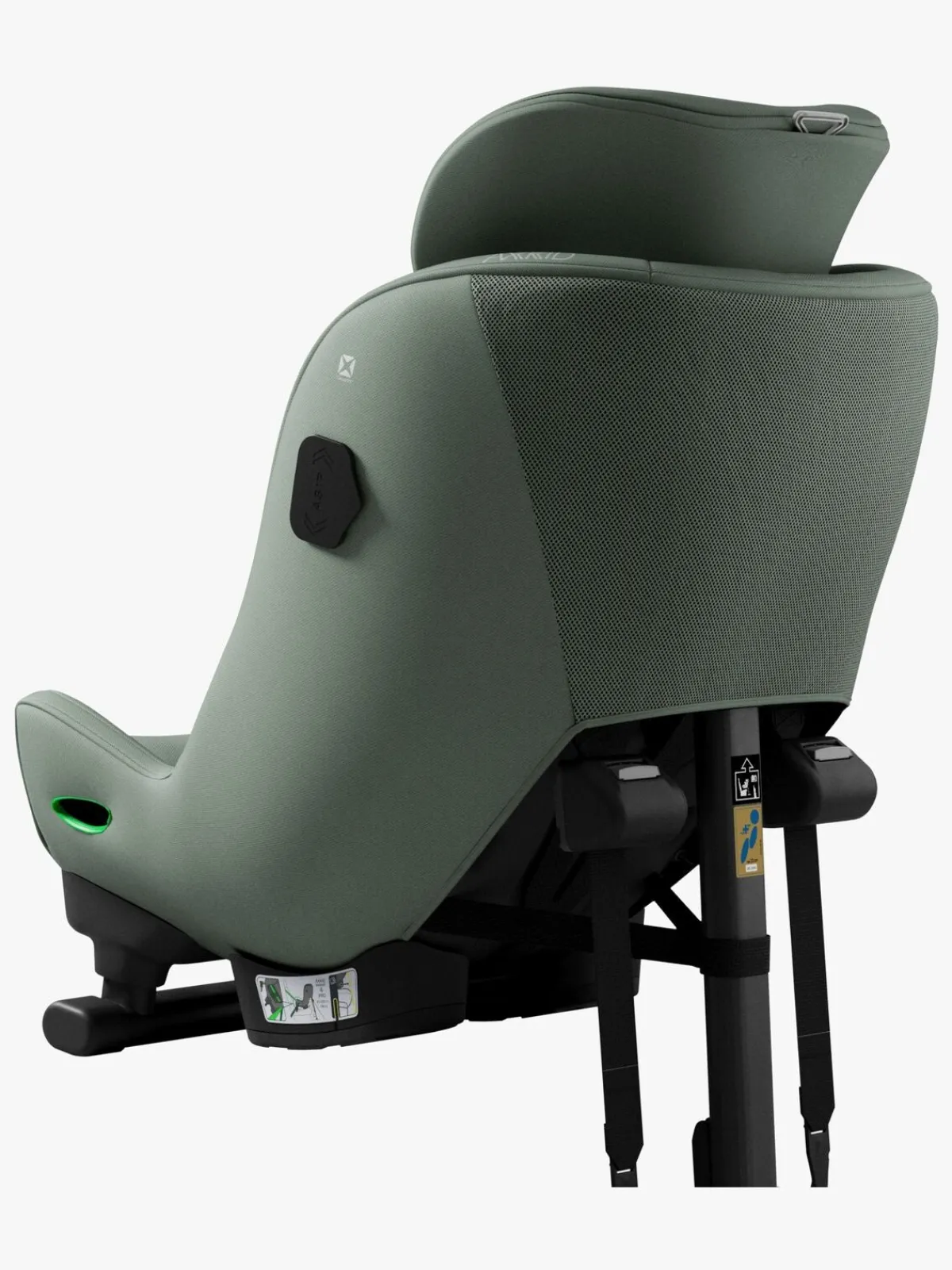 Axkid Autostole 9-36 Kg-Minikid 4 Max Autostol, Nordic Bloom Green