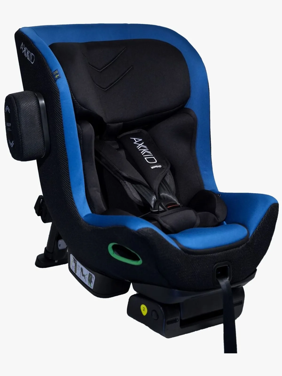 Autostole 9-36 Kg|Axkid Movekid Autostol, Sea Blå