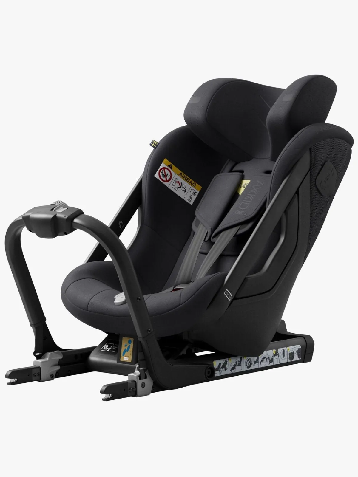 Axkid Autostole 9-36 Kg-One 3 Bagudvendt Autostol, Coastal Storm Black