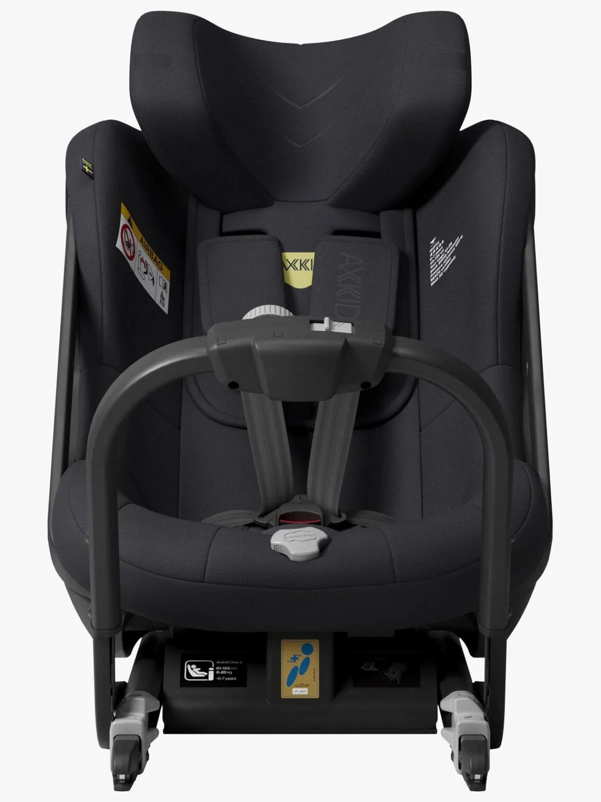 Axkid Autostole 9-36 Kg-One 3 Bagudvendt Autostol, Coastal Storm Black