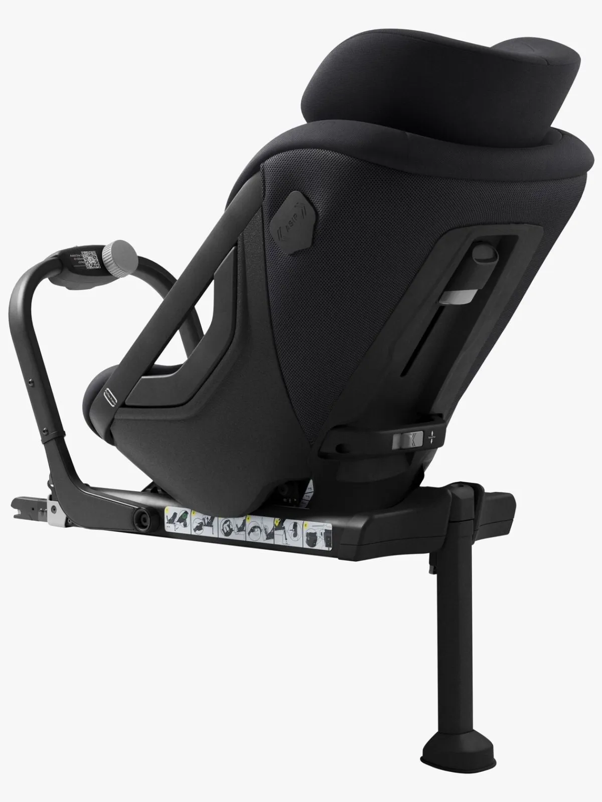 Axkid Autostole 9-36 Kg-One 3 Bagudvendt Autostol, Coastal Storm Black
