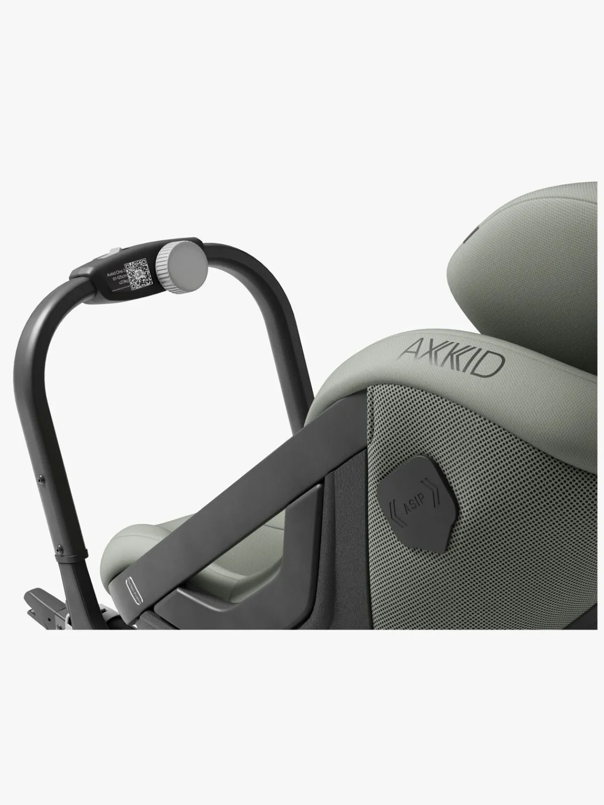 Autostole 9-36 Kg|Axkid One 3 Bagudvendt Autostol, Nordic Bloom Green