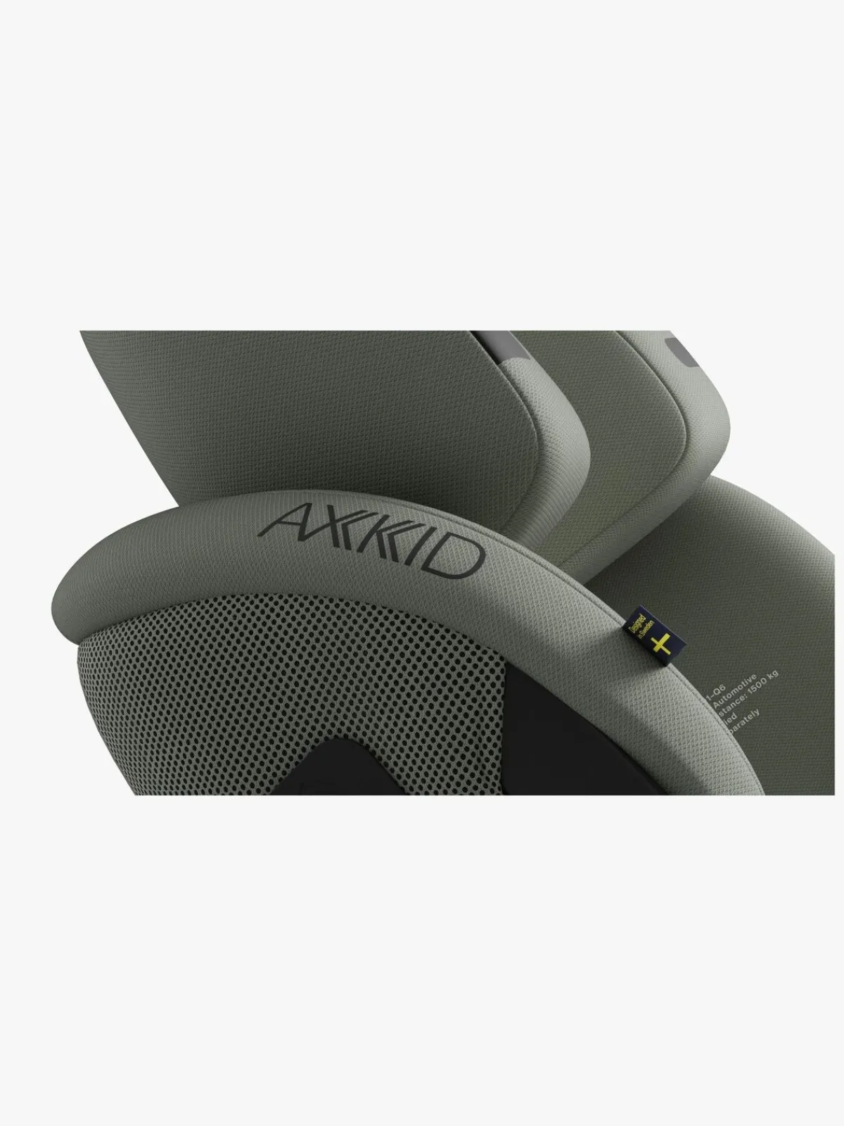 Autostole 9-36 Kg|Axkid One 3 Bagudvendt Autostol, Nordic Bloom Green