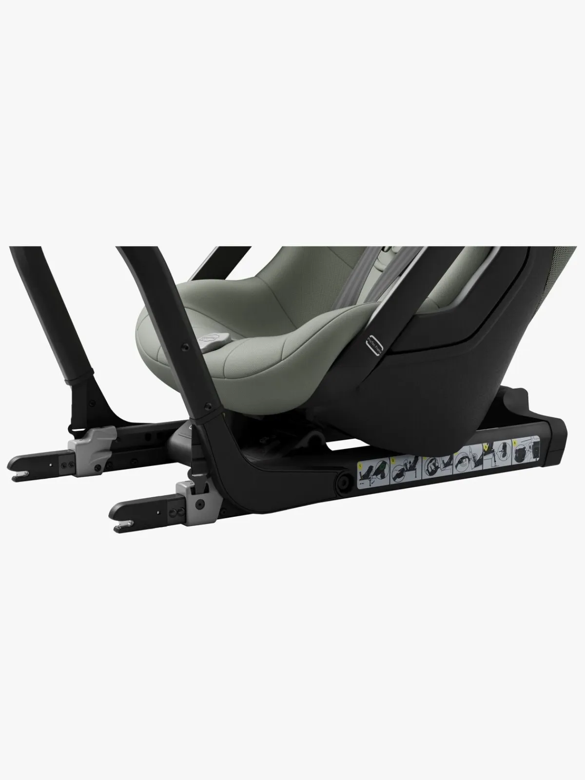 Autostole 9-36 Kg|Axkid One 3 Bagudvendt Autostol, Nordic Bloom Green