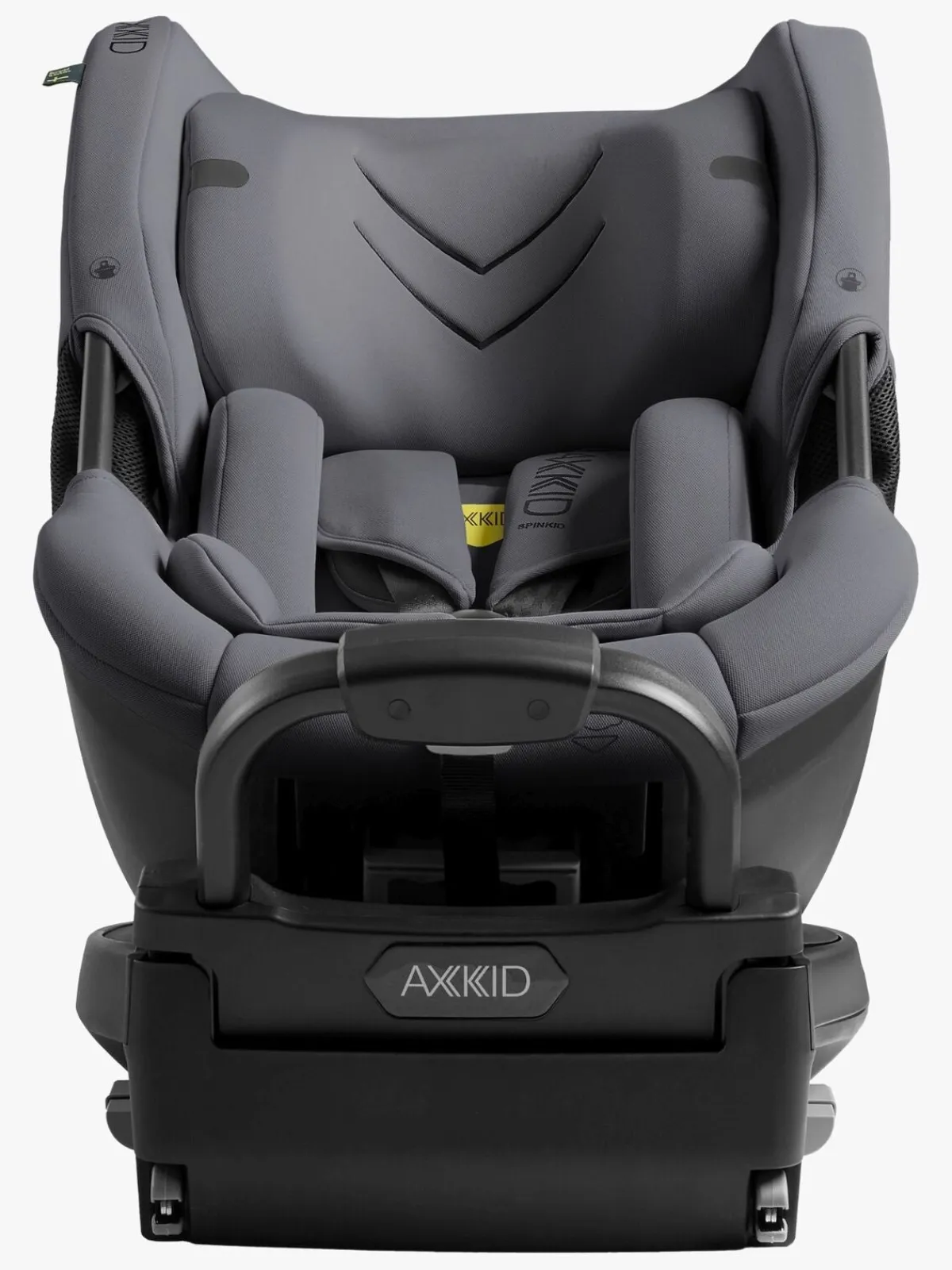 Autostole 9-36 Kg|Axkid Spinkid 2 Autostol, Arctic Mist Grey Grå