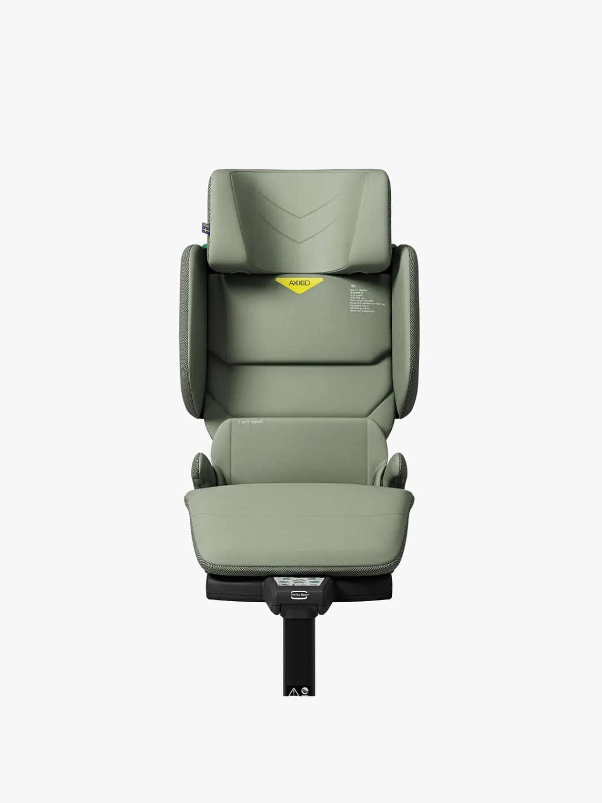 Autostole 15-36 Kg|Axkid Up Autostol, Nordic Bloom Green Grøn