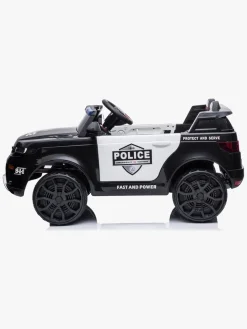 Azeno Elbil Politibil SUV 12V, Sort