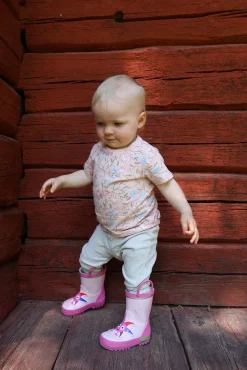 Børn Babblarna Diddi Gummistøvler, Pink
