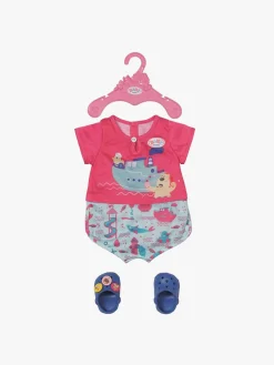 Dukker & Bamser|ZapfCreationBabyBorn Baby Born Dukketøj Badepyjamas m. Sko 43 Cm