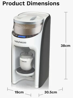 Spisetid|Dåbsgaver|BabyBrezza Baby Brezza Formula Pro Advanced Modermælkserstatnings- og Vællingemaskine, White Grå/Hvid