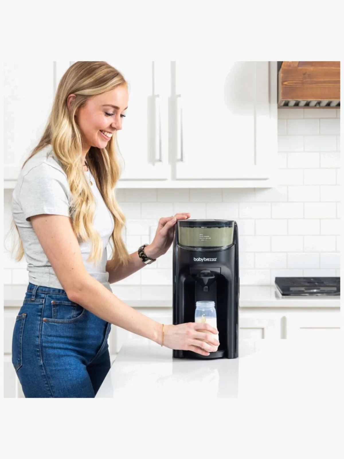 Spisetid|BabyBrezza Baby Brezza Formula Pro Advanced Modermælkserstatnings- og Vællingemaskine, Black Sort