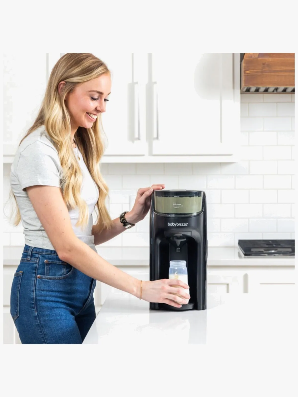 Spisetid|BabyBrezza Baby Brezza Formula Pro Advanced Modermælkserstatnings- og Vællingemaskine, Black Sort