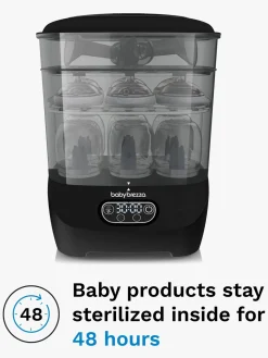 Spisetid|BabyBrezza Baby Brezza Sterilisator Dryer Advanced, Black Sort