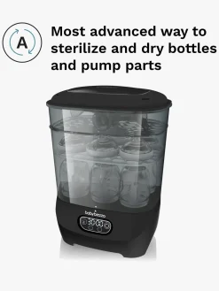 Spisetid|BabyBrezza Baby Brezza Sterilisator Dryer Advanced, Black Sort
