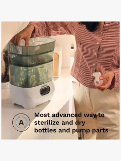 Spisetid|BabyBrezza Baby Brezza Sterilisator Dryer Advanced Hvid