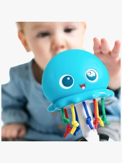 babyEinstein Babylegetøj-Baby Einstein Ocean Glow Sensory Shaker Musik Aktivitetslegetøj